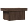 Mesa de centro madera de ingeniería marrón roble 80x55x40 cm en Mesas de centro | Comprar online en Foru.es