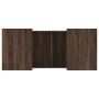 Mesa de centro madera de ingeniería marrón roble 80x55x40 cm en Mesas de centro | Comprar online en Foru.es