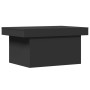 Mesa de centro madera de ingeniería negro 100x55x40 cm en Mesas de centro | Comprar online en Foru.es