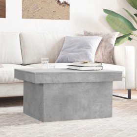 Mesa de centro madera de ingeniería gris hormigón 100x55x40 cm en Mesas de centro | Comprar online en Foru.es