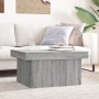 Mesa de centro madera de ingeniería gris Sonoma 100x55x40 cm en Mesas de centro | Comprar online en Foru.es
