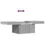Mesa de centro madera de ingeniería gris Sonoma 100x55x40 cm en Mesas de centro | Comprar online en Foru.es