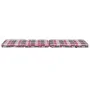 Cojines para tumbona 2 uds tela Oxford a cuadros rojo de vidaXL, Cojines para sillas y sofás - Ref: Foro24-361997, Precio: 50...