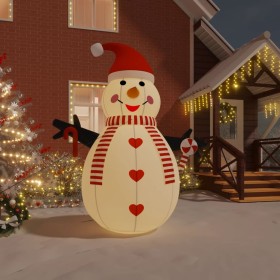 Muñeco de nieve inflable con LEDs 300 cm de vidaXL, Luces de Navidad - Ref: Foro24-345375, Precio: 80,65 €, Descuento: %
