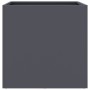 Jardinera acero gris antracita 42x40x39 cm en Macetas y jardineras | Comprar online en Foru.es