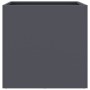 Jardineras 2 unidades acero gris antracita 42x40x39 cm en Macetas y jardineras | Comprar online en Foru.es