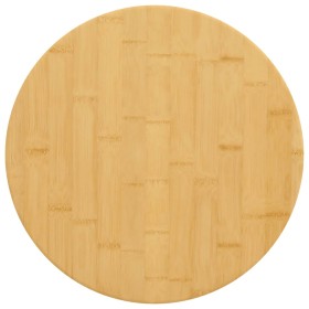 Tablero de mesa de bambú Ø50x1,5 cm de vidaXL, Tableros para mesas - Ref: Foro24-352673, Precio: 28,63 €, Descuento: %