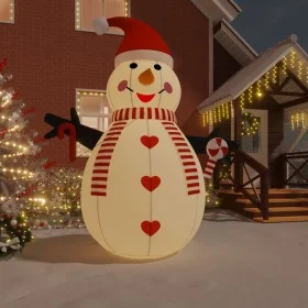 Muñeco de nieve inflable con LED 460 cm de vidaXL, Luces de Navidad - Ref: Foro24-345381, Precio: 121,18 €, Descuento: %