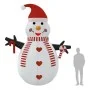 Muñeco de nieve inflable con LED 460 cm de vidaXL, Luces de Navidad - Ref: Foro24-345381, Precio: 121,18 €, Descuento: %