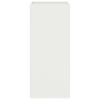 Jardinera acero blanco 32x29x75 cm en Macetas y jardineras | Comprar online en Foru.es