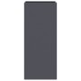Jardinera acero gris antracita 32x29x75 cm en Macetas y jardineras | Comprar online en Foru.es