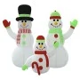 Familia de muñecos de nieve inflables con LED 360 cm de vidaXL, Luces de Navidad - Ref: Foro24-345384, Precio: 138,90 €, Desc...