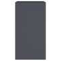 Jardinera acero gris antracita 42x38x75 cm en Macetas y jardineras | Comprar online en Foru.es