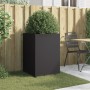 Jardinera acero negro 52x48x75 cm en Macetas y jardineras | Comprar online en Foru.es