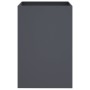 Jardinera acero gris antracita 52x48x75 cm en Macetas y jardineras | Comprar online en Foru.es