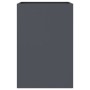 Jardinera acero gris antracita 52x48x75 cm en Macetas y jardineras | Comprar online en Foru.es