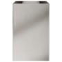 Jardinera de acero inoxidable plateado 52x48x75 cm en Macetas y jardineras | Comprar online en Foru.es