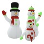 Familia de muñecos de nieve inflables con LED 500 cm de vidaXL, Luces de Navidad - Ref: Foro24-345387, Precio: 108,00 €, Desc...