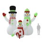 Familia de muñecos de nieve inflables con LED 500 cm de vidaXL, Luces de Navidad - Ref: Foro24-345387, Precio: 108,00 €, Desc...
