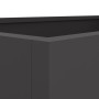 Jardinera acero negro 62x30x29 cm en Macetas y jardineras | Comprar online en Foru.es