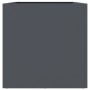 Jardinera acero gris antracita 62x30x29 cm en Macetas y jardineras | Comprar online en Foru.es