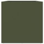 Jardinera acero verde oliva 62x30x29 cm en Macetas y jardineras | Comprar online en Foru.es