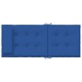 Cojines de silla con respaldo alto 4 uds tela Oxford azul klein de vidaXL, Cojines para sillas y sofás - Ref: Foro24-361905, ...
