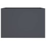 Jardinera acero gris antracita 62x40x39 cm en Macetas y jardineras | Comprar online en Foru.es