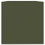 Jardinera acero verde oliva 62x40x39 cm en Macetas y jardineras | Comprar online en Foru.es