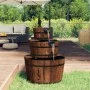 Fuente de agua con bomba madera maciza de abeto 60x60x94 cm de vidaXL, Fuentes y cascadas - Ref: Foro24-363332, Precio: 263,4...