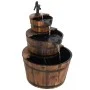 Fuente de agua con bomba madera maciza de abeto 60x60x94 cm de vidaXL, Fuentes y cascadas - Ref: Foro24-363332, Precio: 263,4...