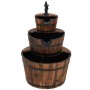 Fuente de agua con bomba madera maciza de abeto 60x60x94 cm de vidaXL, Fuentes y cascadas - Ref: Foro24-363332, Precio: 251,6...