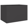 Jardinera acero negro 62x47x46 cm en Macetas y jardineras | Comprar online en Foru.es