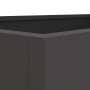 Jardinera acero negro 62x47x46 cm en Macetas y jardineras | Comprar online en Foru.es