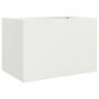 Jardinera acero blanco 62x47x46 cm en Macetas y jardineras | Comprar online en Foru.es