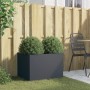 Jardinera acero gris antracita 62x47x46 cm en Macetas y jardineras | Comprar online en Foru.es