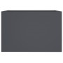 Jardinera acero gris antracita 62x47x46 cm en Macetas y jardineras | Comprar online en Foru.es