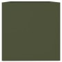 Jardinera acero verde oliva 62x47x46 cm en Macetas y jardineras | Comprar online en Foru.es