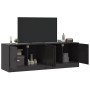 Muebles para TV 2 unidades acero negro 67x39x44 cm en Muebles TV | Comprar online en Foru.es