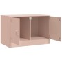 Mueble para TV de acero rosa 67x39x44 cm en Muebles TV | Comprar online en Foru.es