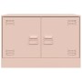 Muebles para TV 2 unidades acero rosa 67x39x44 cm en Muebles TV | Comprar online en Foru.es