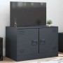 Mueble para TV de acero gris antracita 67x39x44 cm en Muebles TV | Comprar online en Foru.es