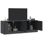 Muebles para TV 2 unidades acero gris antracita 67x39x44 cm en Muebles TV | Comprar online en Foru.es