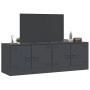 Muebles para TV 2 unidades acero gris antracita 67x39x44 cm en Muebles TV | Comprar online en Foru.es