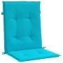 Cojines para silla con respaldo bajo 2 uds tela turquesa de vidaXL, Cojines para sillas y sofás - Ref: Foro24-361337, Precio:...