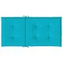 Cojines para silla con respaldo bajo 2 uds tela turquesa de vidaXL, Cojines para sillas y sofás - Ref: Foro24-361337, Precio:...