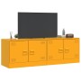 Muebles para TV 2 unidades acero amarillo mostaza 67x39x44 cm en Muebles TV | Comprar online en Foru.es