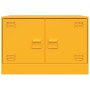 Muebles para TV 2 unidades acero amarillo mostaza 67x39x44 cm en Muebles TV | Comprar online en Foru.es