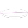 Tablero de mesa de bambú Ø30x2,5 cm de vidaXL, Tableros para mesas - Ref: Foro24-352678, Precio: 19,13 €, Descuento: %