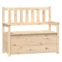 Banco de madera maciza de pino 112,5x51,5x96,5 cm de vidaXL, Bancos - Ref: Foro24-823559, Precio: 118,52 €, Descuento: %